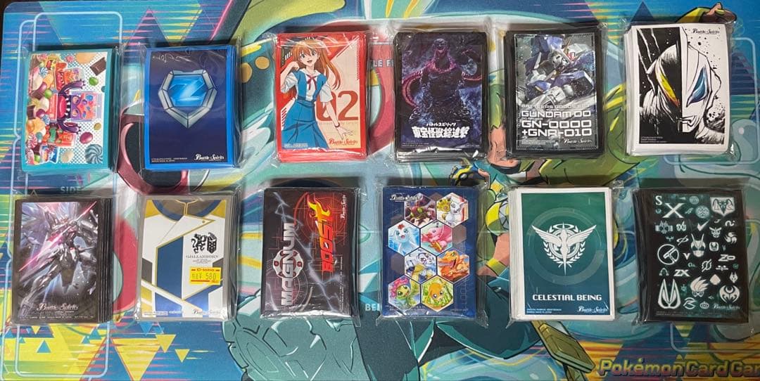 バトスピ 美品 コラボ系スリーブ 10個セット