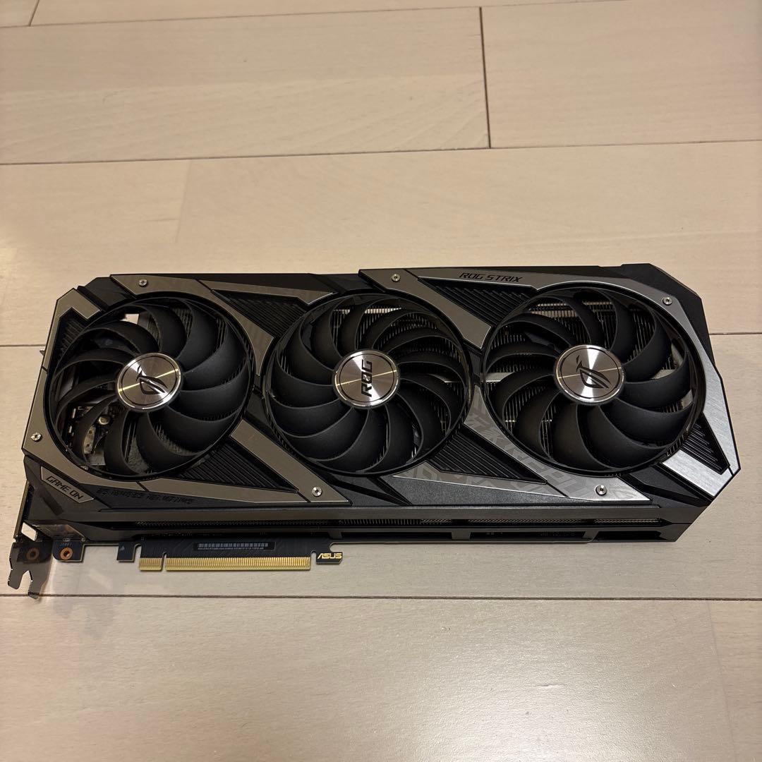 ジャンク　ASUS ROG-STRIX-RTX3090-O24G-GAMING