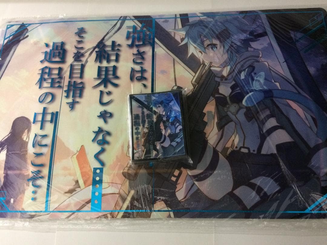 ◎プレイマット+スリーブ ソードアートオンライン SAO シノン ∫023