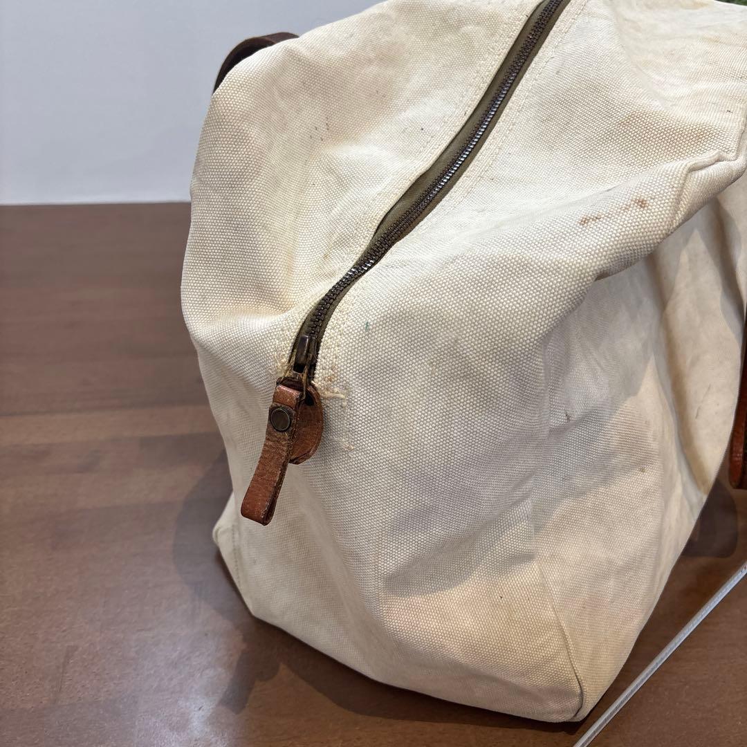 adequate アダクワッタ　帆布バッグ　かばん　ヴィンテージ　リサイクル帆布