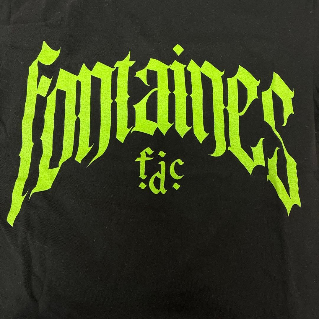 fontaines d.c. グラフィックTシャツ M 黒/緑