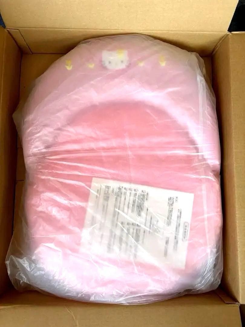 「ハローキティ座椅子 サンリオ 美品 かわいい 」未使用（撮影のため開封のみ）