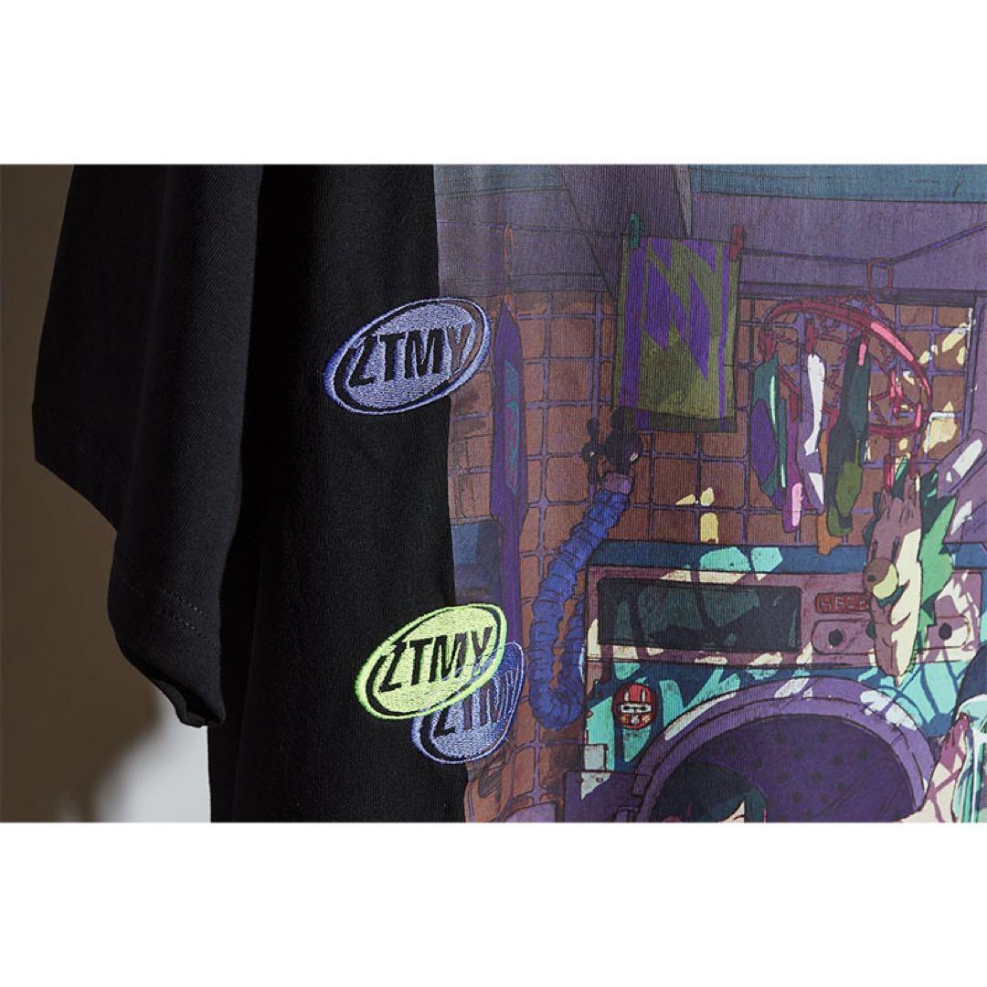 【希少・M】HP TOP TEE Tシャツ　ずっと真夜中でいいのに　ずとまよ　黒
