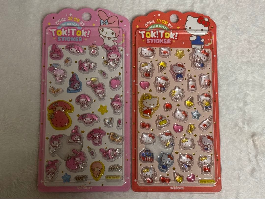 TokiToki シール＋サンリオキャラクターズ トートバッグ＋プレート セット