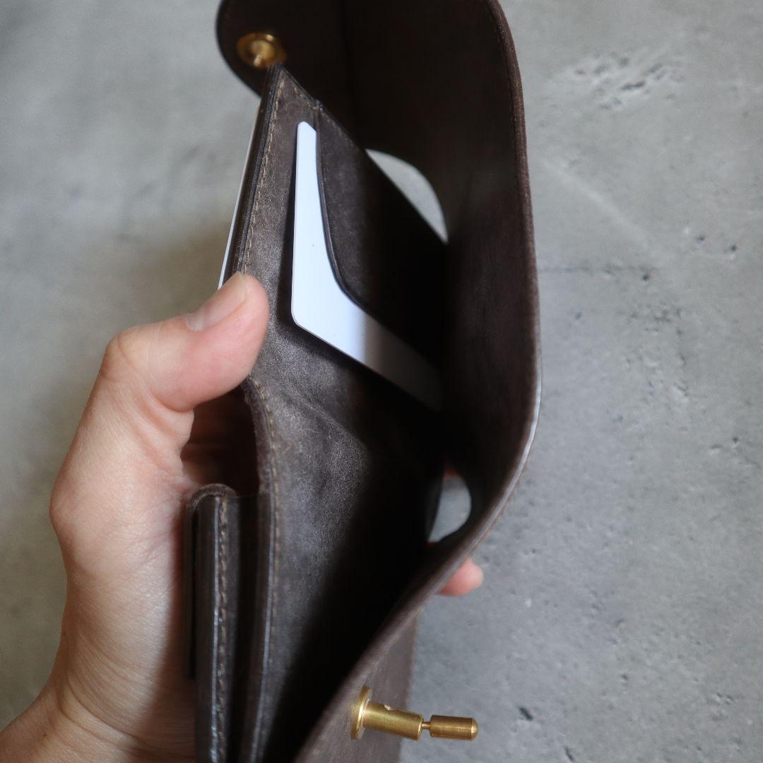 【受注制作】三つ折り財布　Rondine　フルハンドメイド