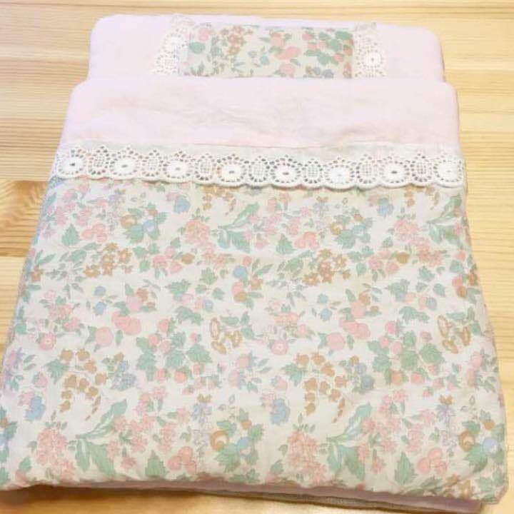 商談済み＊*メルちゃん 服 リバティのお布団セット❁