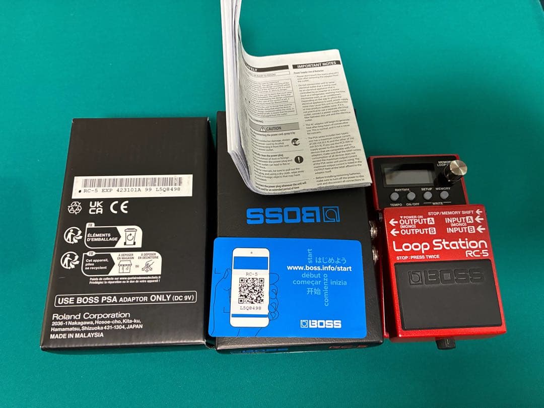 多機能ルーパーBOSS Loop Station RC-5