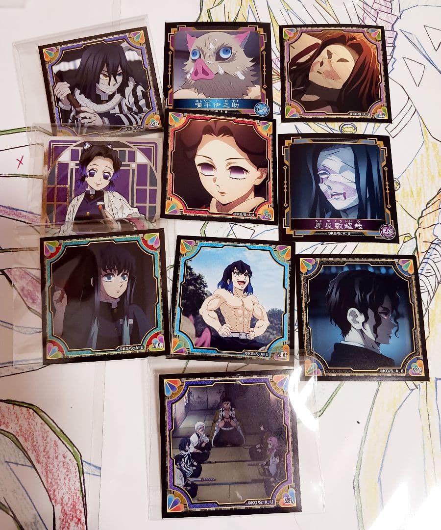 鬼滅の刃 フィギュア カード まとめ売り セット