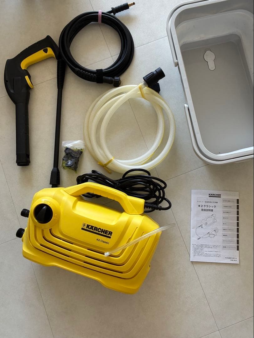 ケルヒャー高圧洗浄機+付属品
