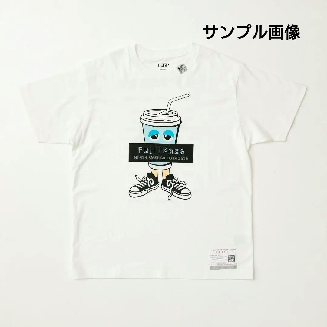 藤井風 NAツアー ドリンクT (White) サイズXL【未開封新品】