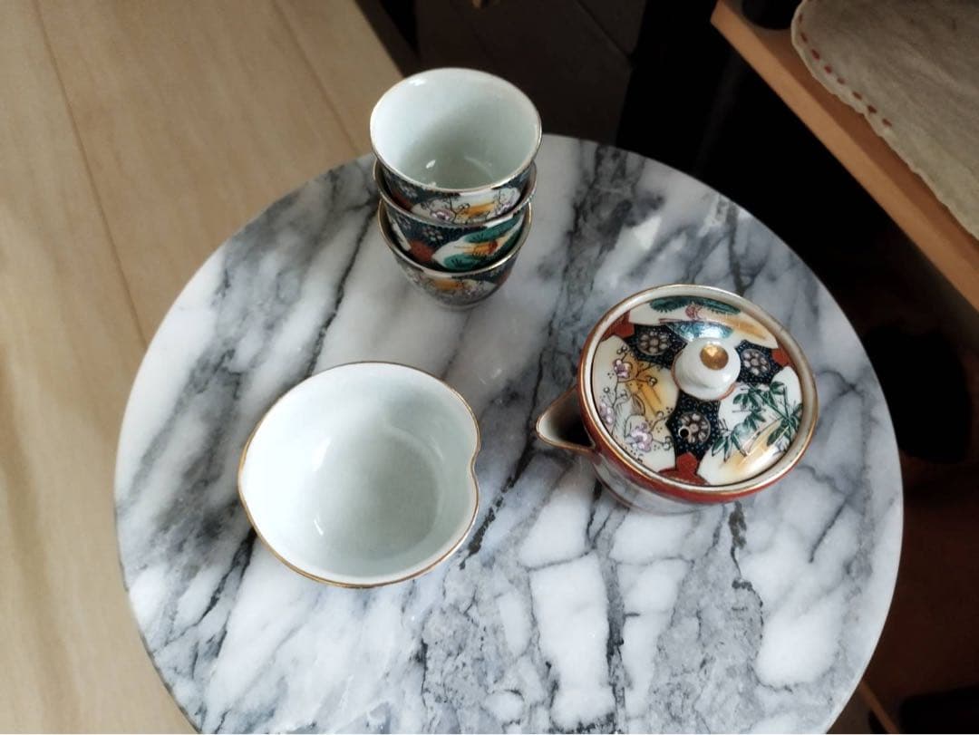 【未使用品】九谷焼　茶器