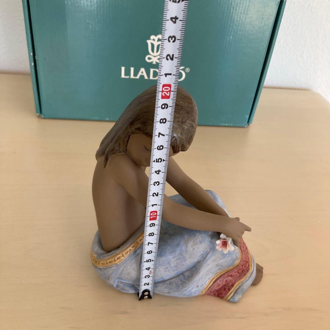 箱付き。希少！リアドロ　アイランドビューティー　ブルー　グレス　少女\"南の海\"