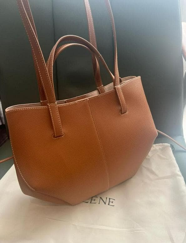 polene ポレーヌ Cyme Mini キャメル テクスチャード 未使用