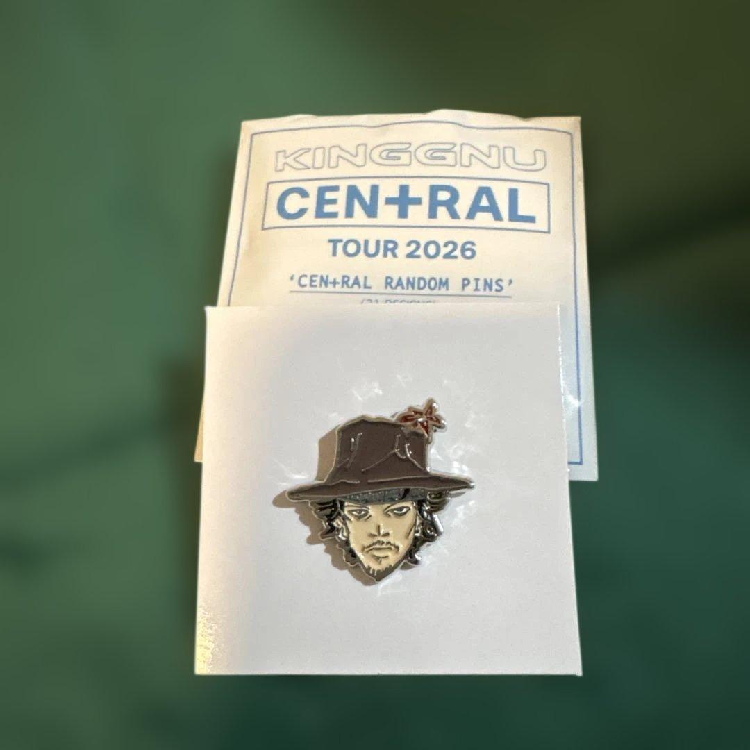 KING GNU CENTRAL TOUR 2026 ランダムピン