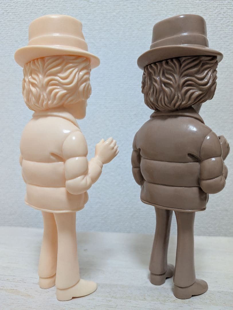 探偵物語・工藤ちゃんソフビ・アイボリー・小麦色2体セット