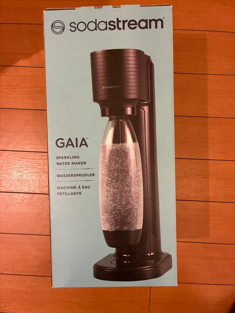新品未使用　sodastream GAIA 炭酸水メーカー ブラック