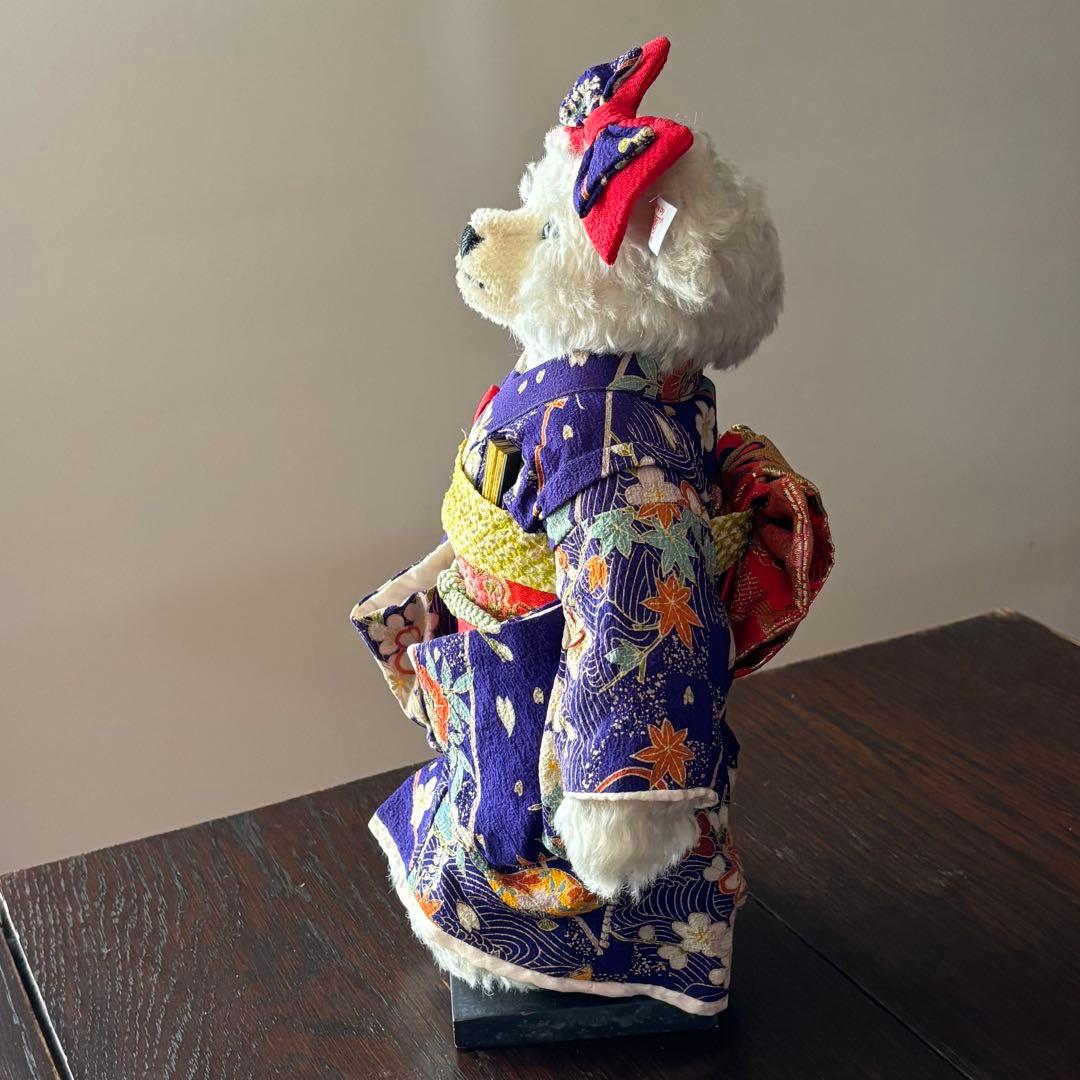 Steiffシュタイフ 千代姫テディベア2002 限定品 希少 着物 ぬいぐるみ