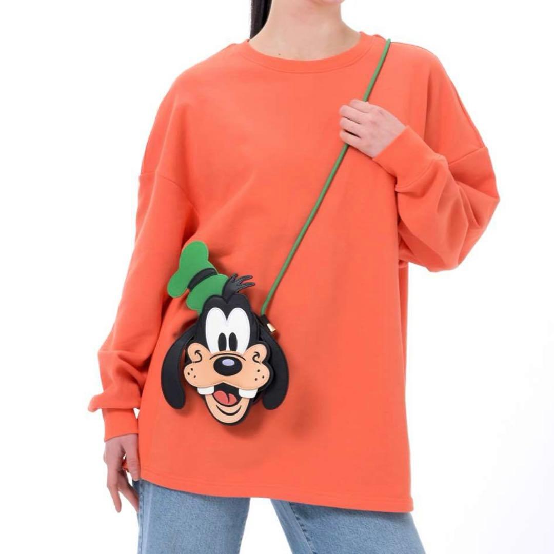 グーフィー ポシェット Poppin’ Goods 顔 ダイカット ポーチ