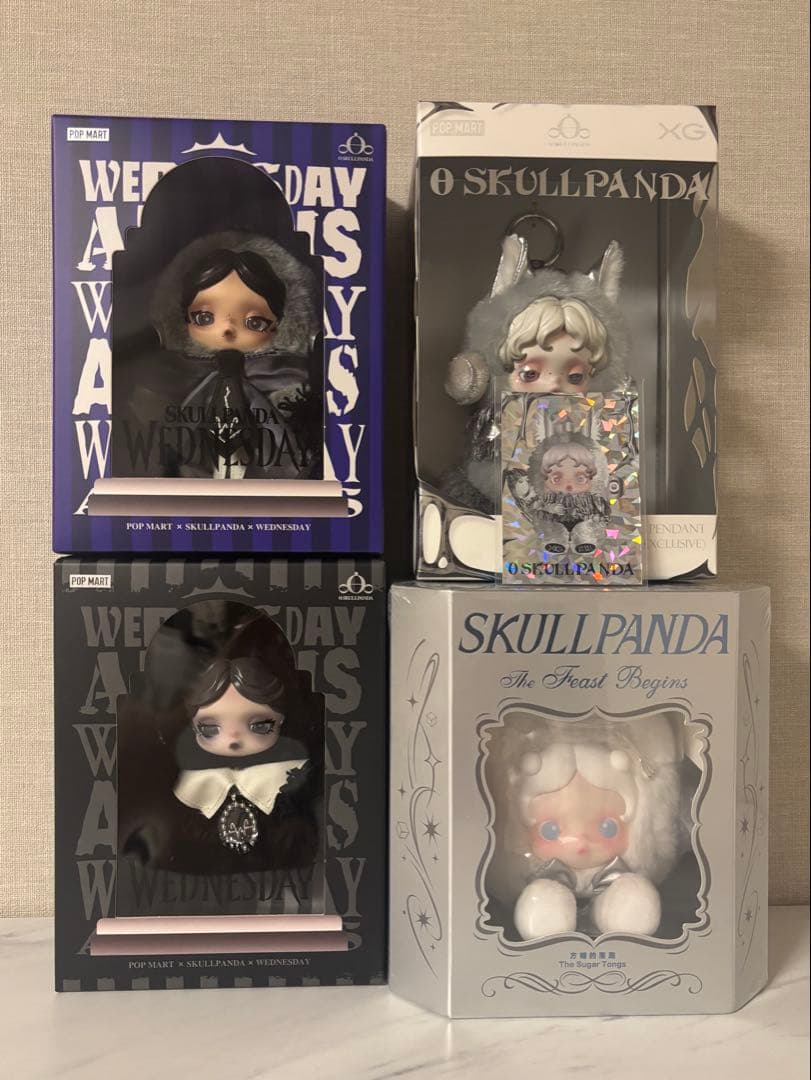 POPMART スカルパンダ XG ウェンズデー 5点 まとめ売り
