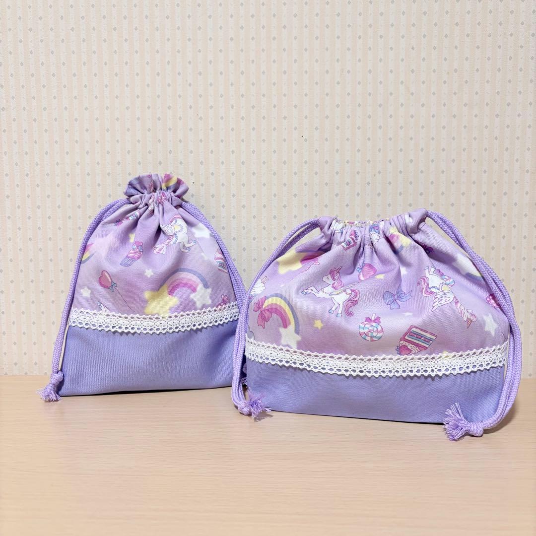 077.入園入学5点セット／裏地付きで丈夫☆