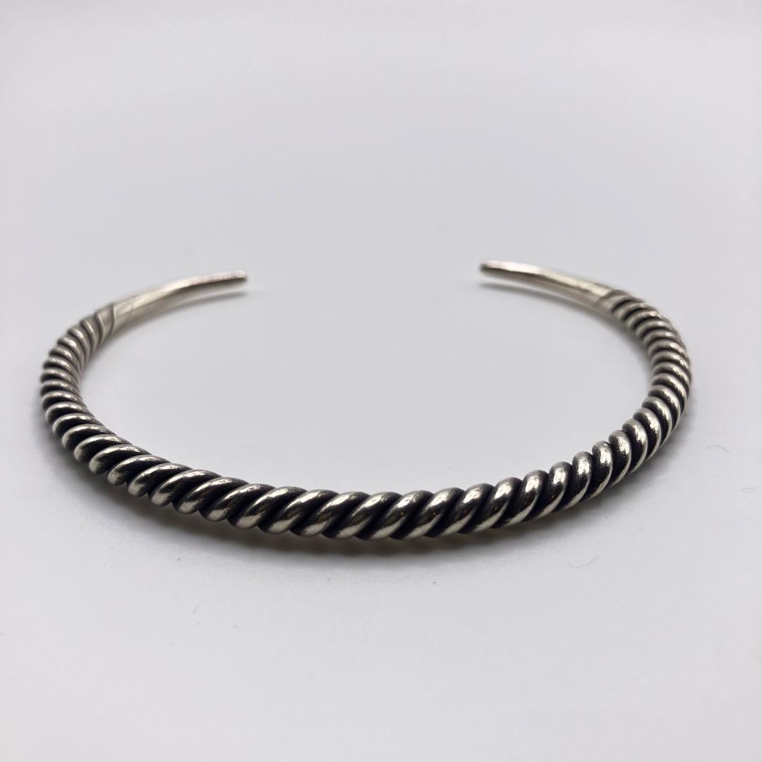 カレン族　シルバー　バングル　ユニセックス