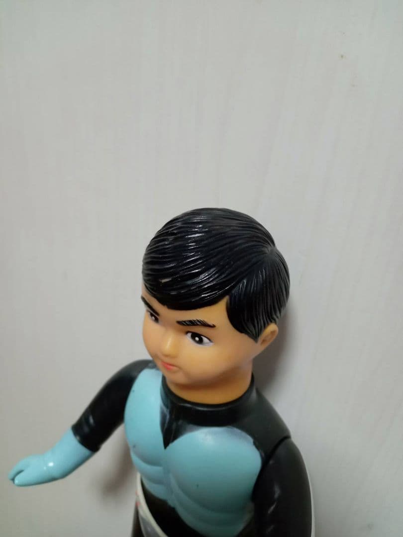 旧バンダイ 仮面ライダー2号 面取れ スタンダード ソフビ 中期 おたふく