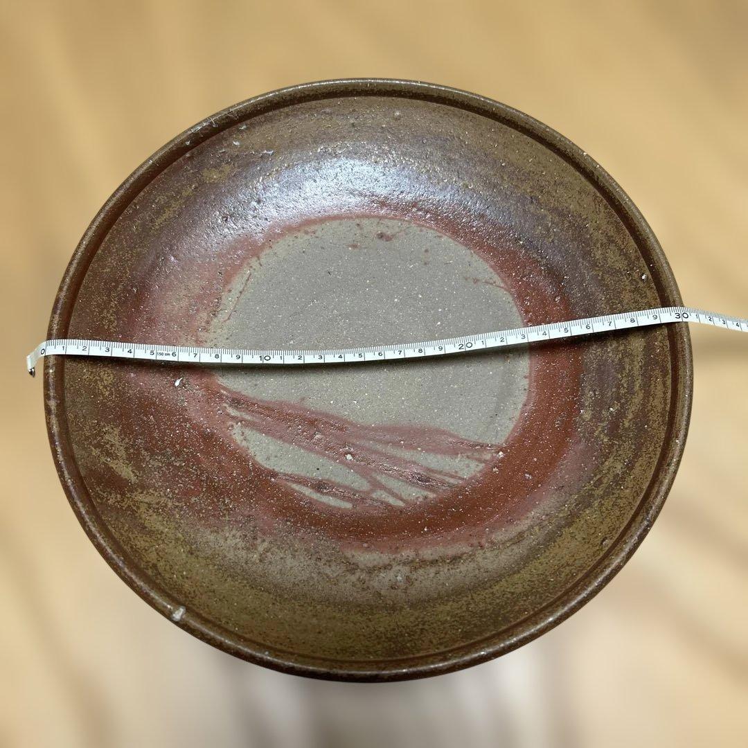備前焼大皿30cm 登り窯焼成