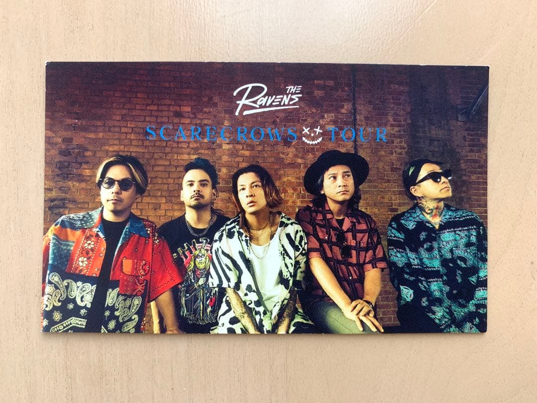 ★THE RAVENS★GHOST NOTES TOUR クッション カード付