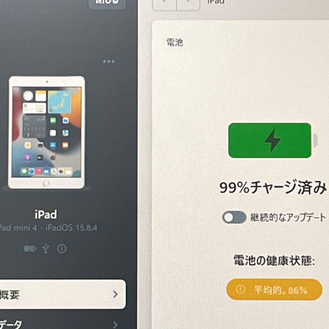 訳あり iPad mini4 128GB Wi-Fi 7.9インチ 本体㊸