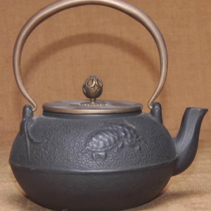 鉄器 急須 伝統工芸 手作り 鉄分補給 鉄瓶　DMT068