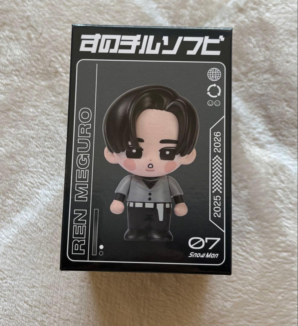 Man on 目黒蓮　ソフビ　アクスタ　ステッカー　3点　ミラーなし