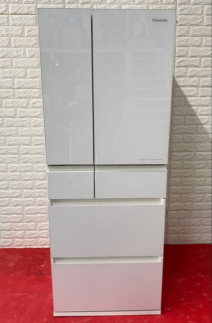 パナソニック6ドア冷蔵庫 450L 2022年製 NR-SPF458X-W
