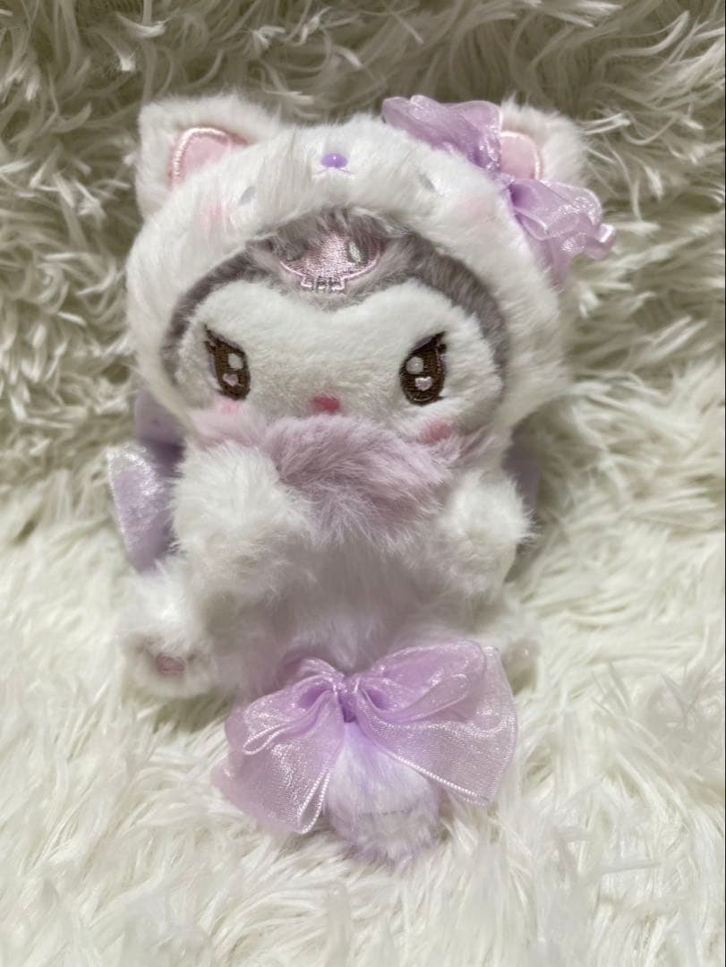 マイメロディとクロミ　マスコットホルダー（ミルキーこねこ）★2個セット★