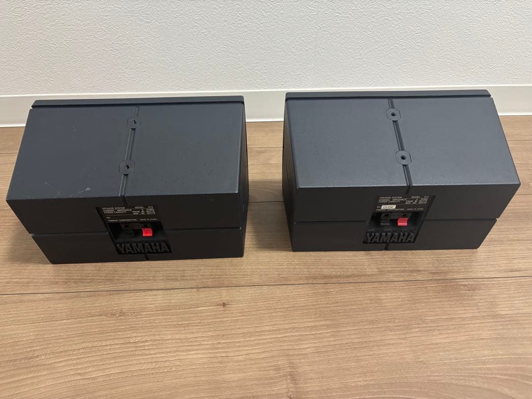 【中古美品】YAMAHAスピーカーS15 左右セット　音出しOK