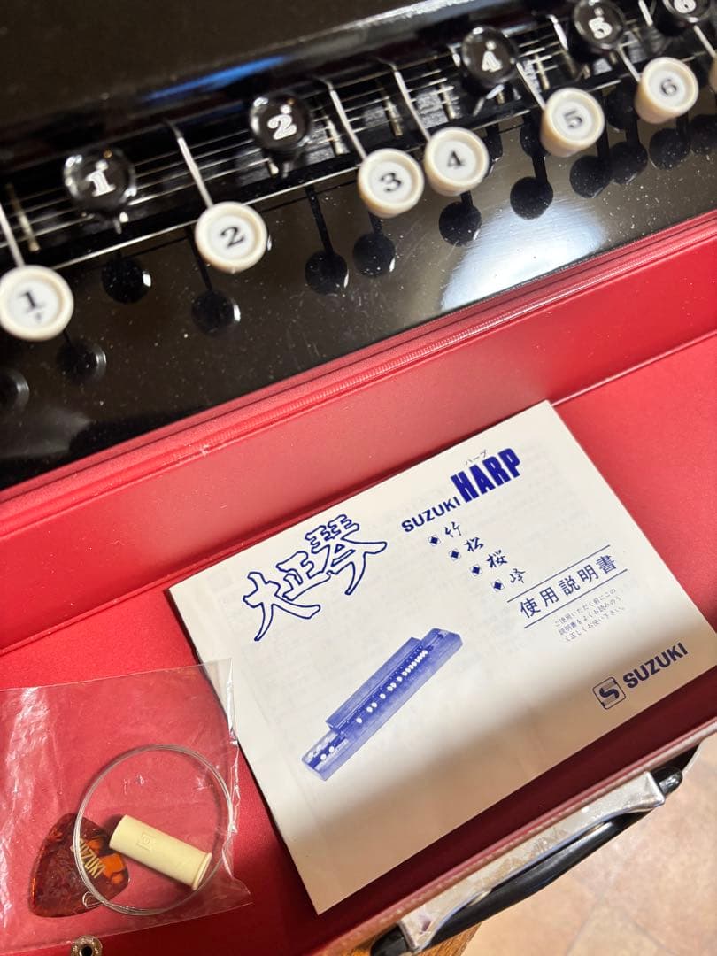 大正琴　SUZUKI 松　美品　スズキ