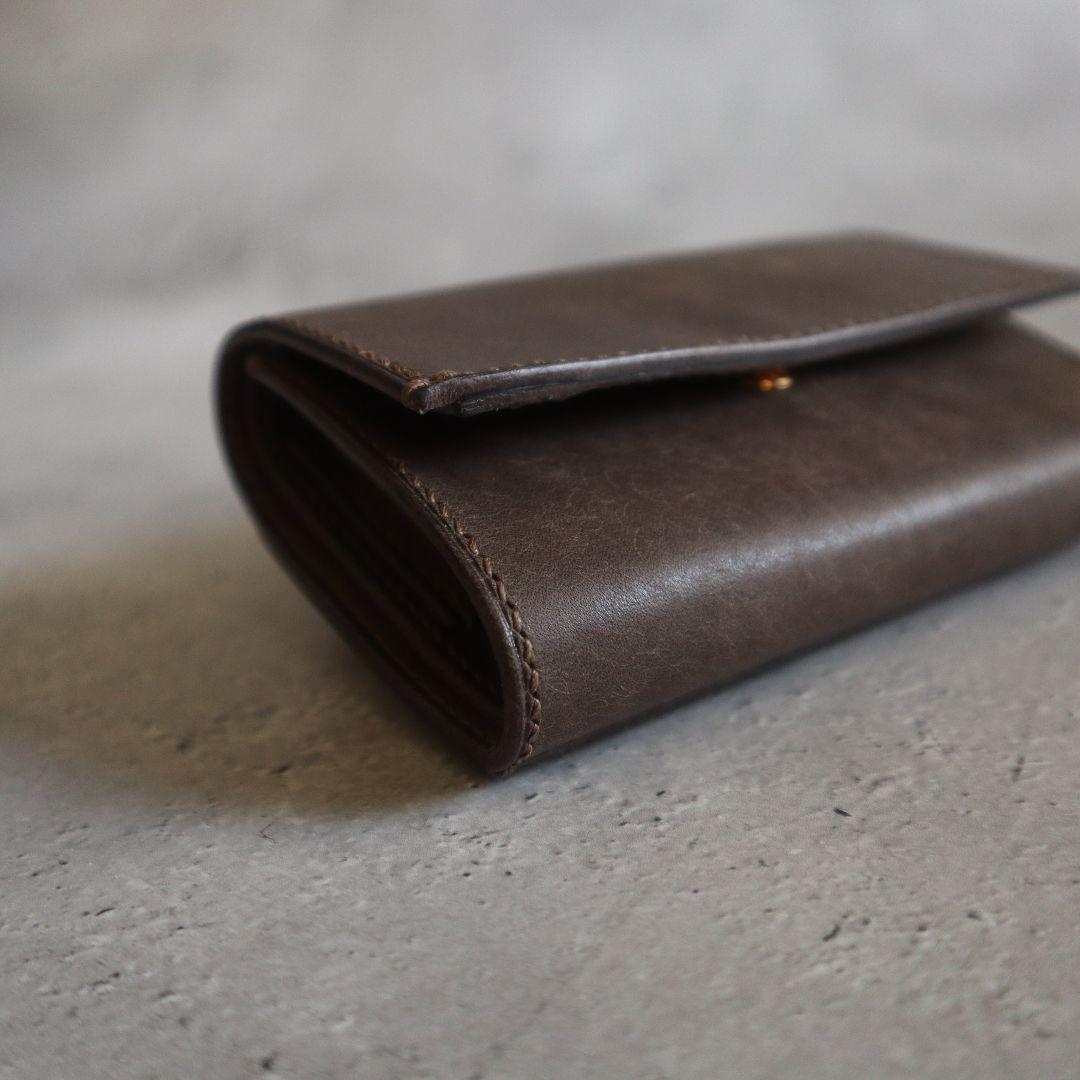 【受注制作】キーケースウォレット　フルハンドメイド　イタリアンレザー