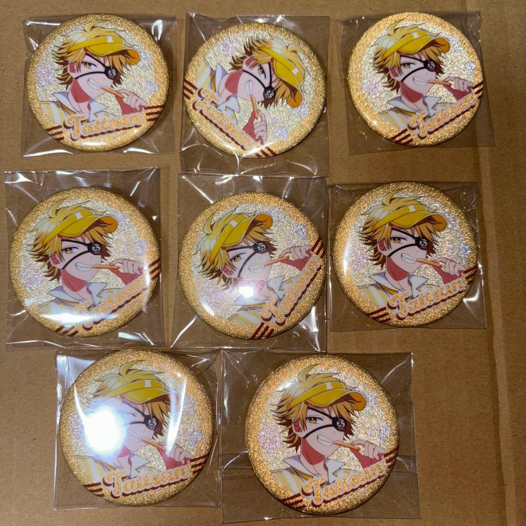 カラフルピーチ　缶バッジ　たっつん　ダイナー