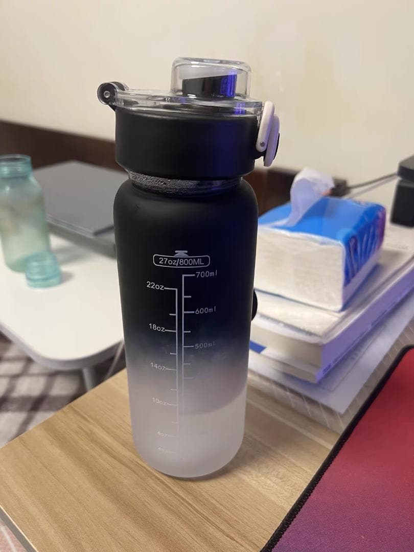 スポーツボトル 800ml グラデーションデザイン