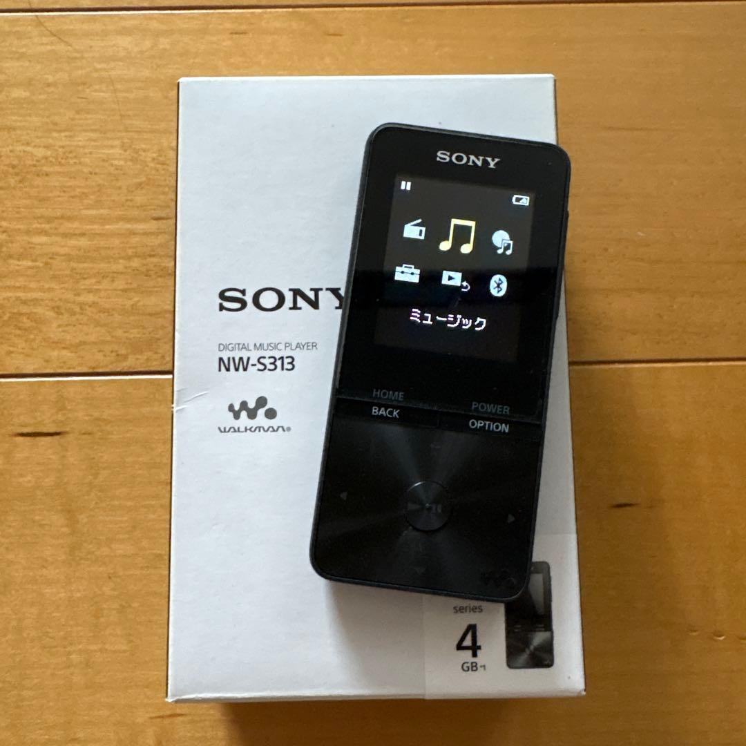SONY NW-S313 ウォークマン　ブラック　美品