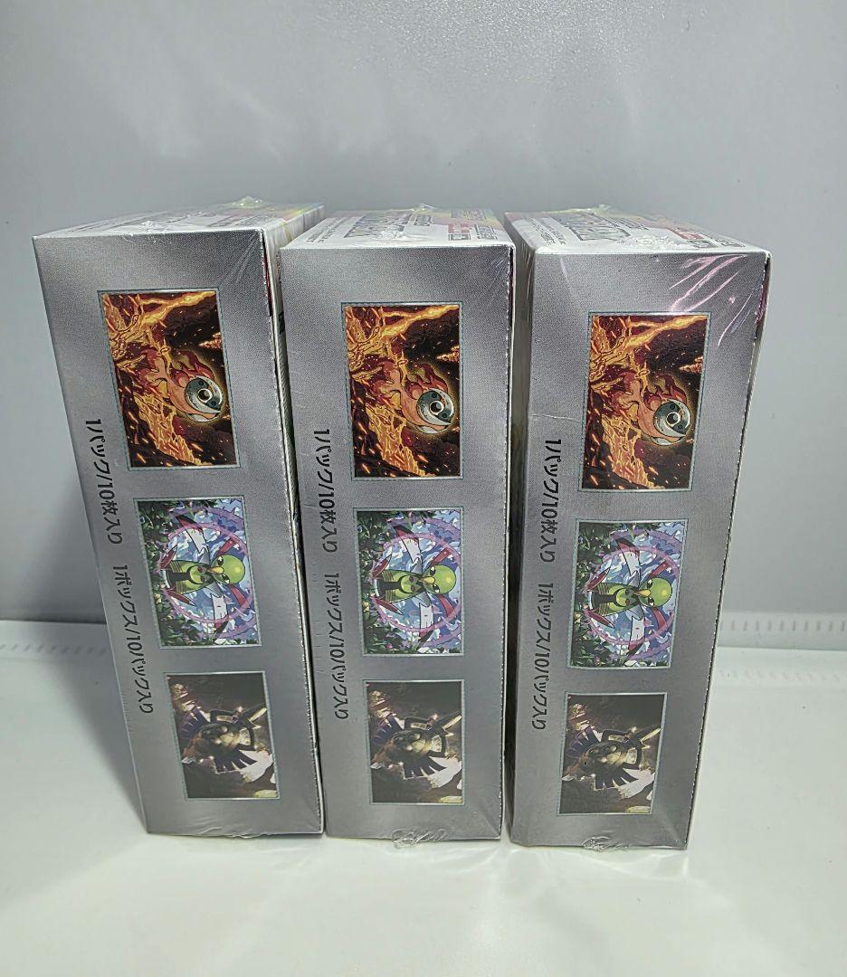 ☆新品未開封☆ポケモンカードテラスタルフェスex シュリンク付き3box