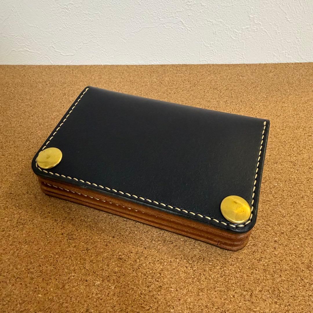【ハンドメイド】　ミドル トラッカー ウォレット