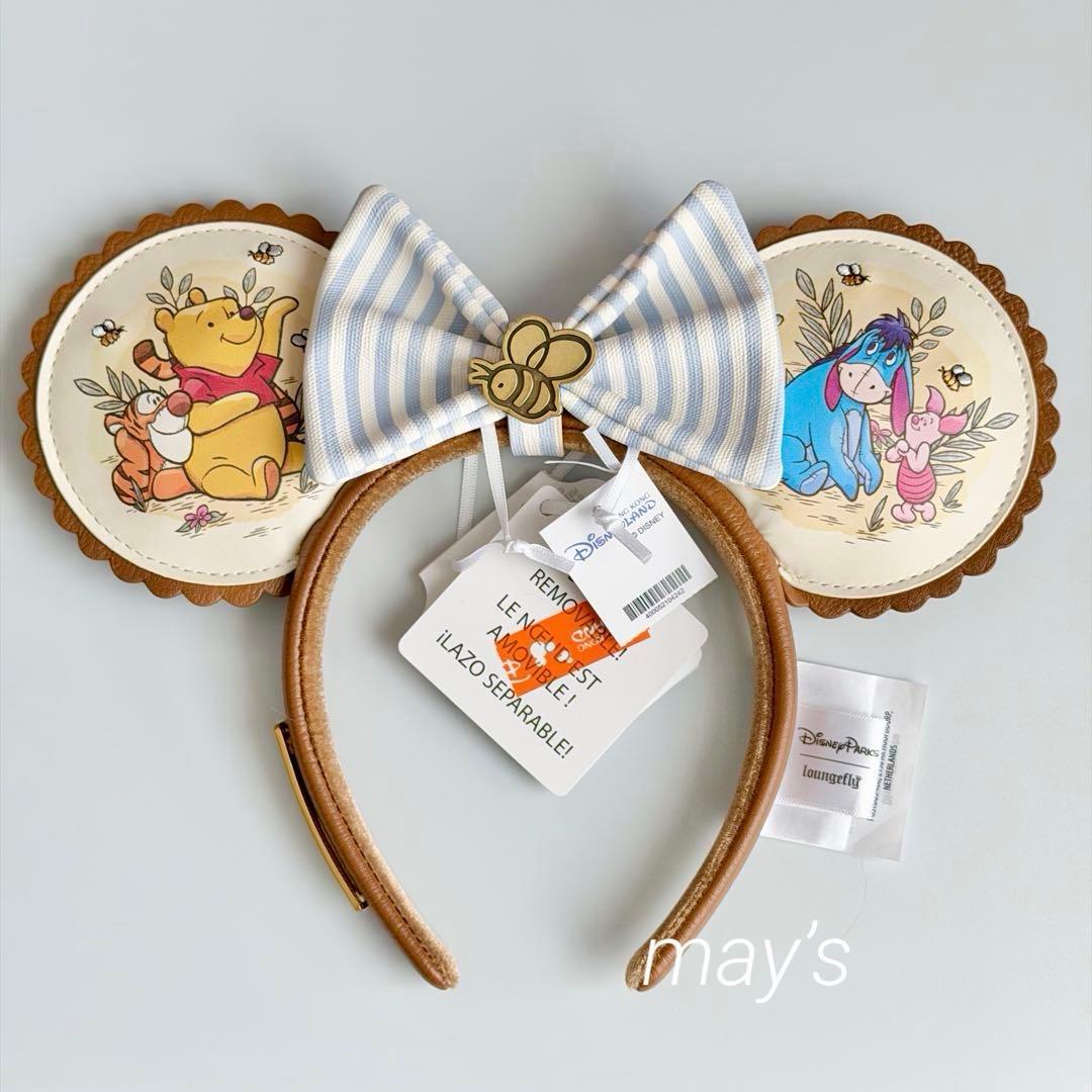 プーさん　ティガー　イーヨー　ピグレット　ラウンジフライ　カチューシャ　香港