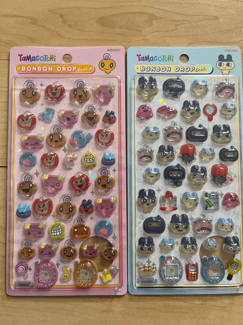 【正規品】たまごっち コンプリート4枚セット　ボンボンドロップシール
