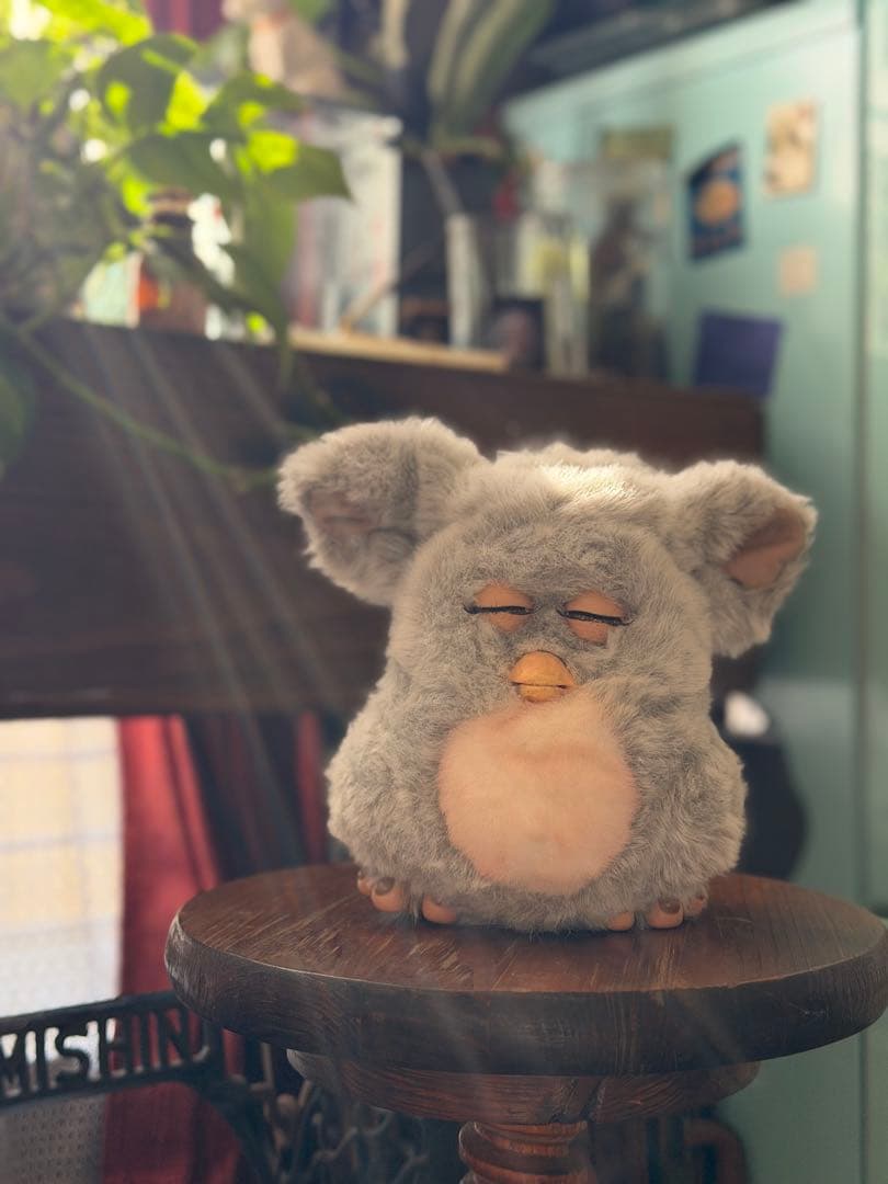 最終値下げ【稼働品】ファービー2 クラウディピーチ ブルー目 ドイツ語 2005