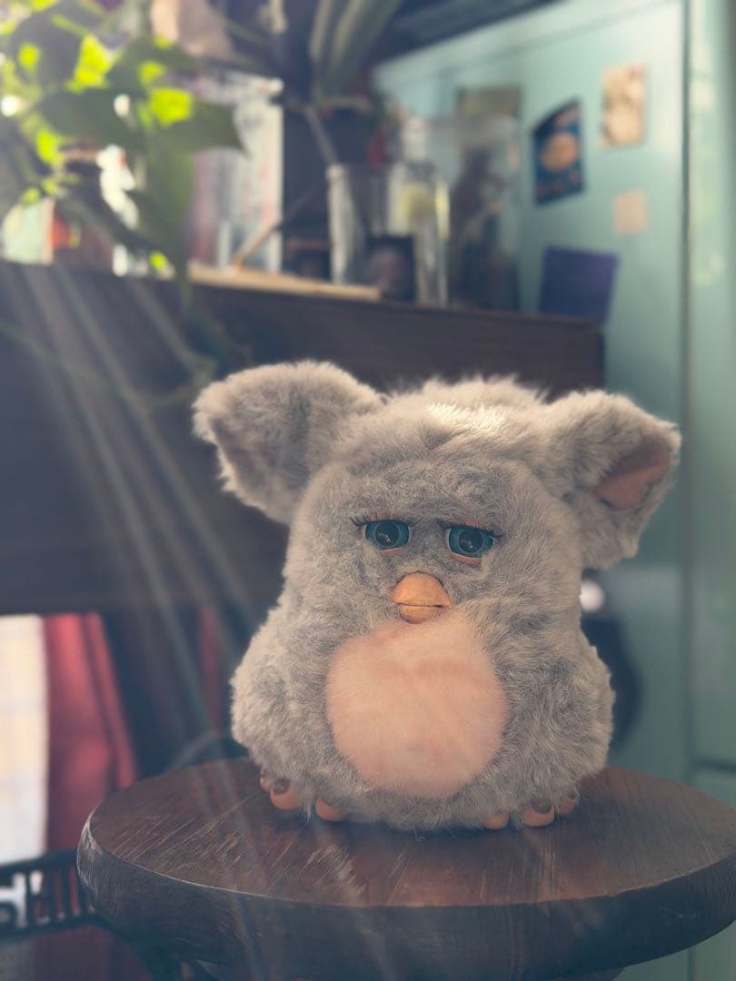 最終値下げ【稼働品】ファービー2 クラウディピーチ ブルー目 ドイツ語 2005