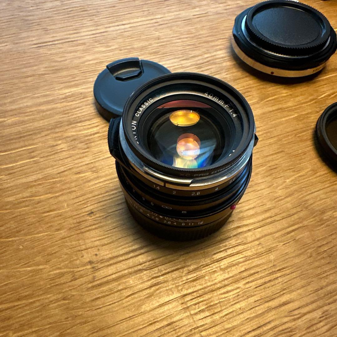 NOKTON Classic 40mm F1.4 SC オプション Eマウント