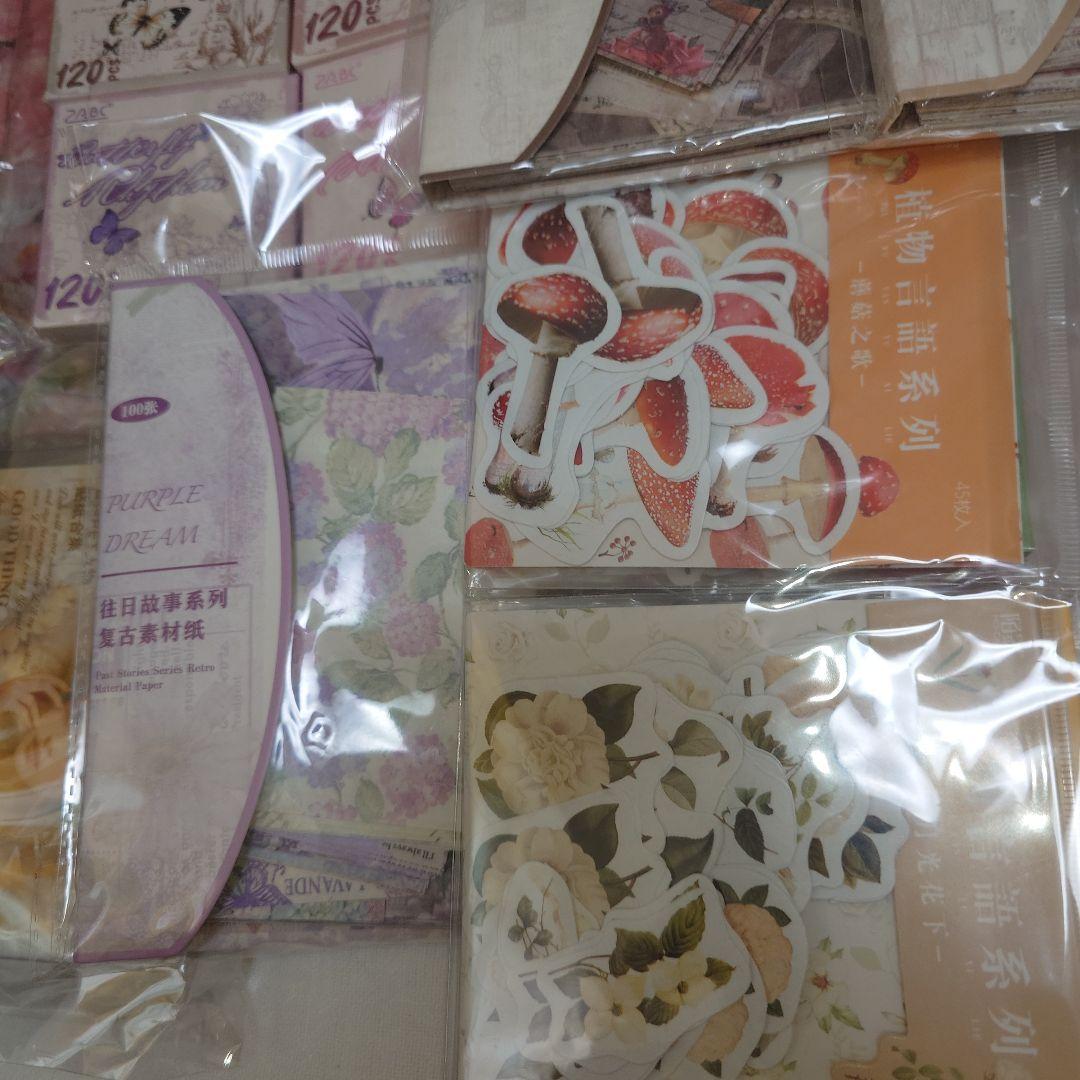 ＋*＋様 大量！6500枚以上☆コラージュ素材まとめ売り☆詰め込みボックス♡紙モ