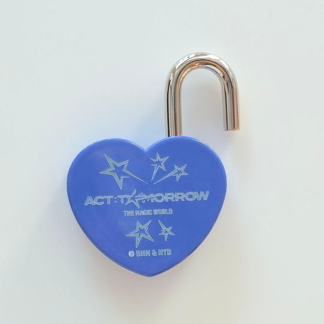 TOMORROW X TOGETHER TXT ハートロック青