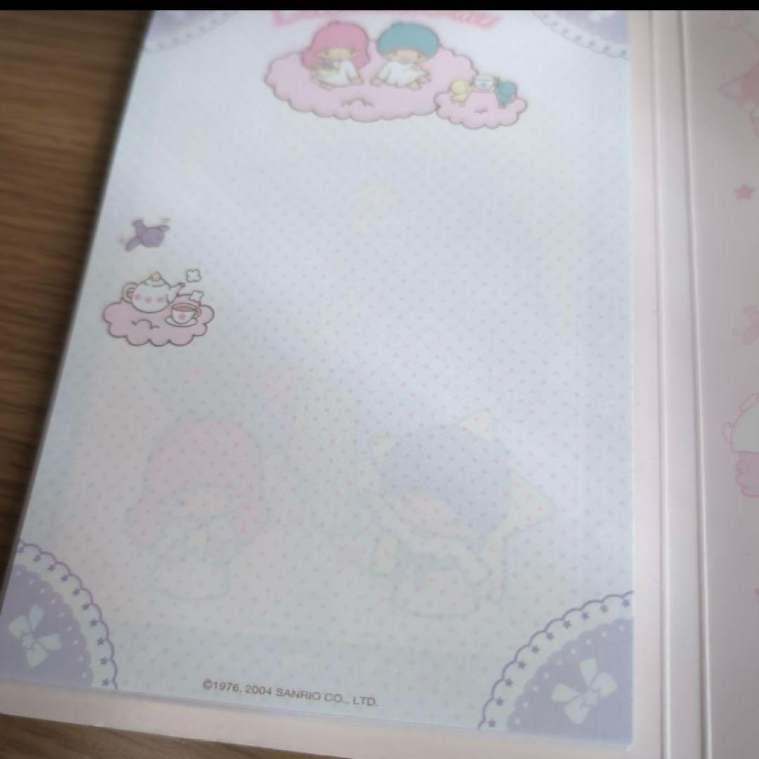 【レア】サンリオ リトルツインスターズ キキララ メモ　デザインメモ セット売り