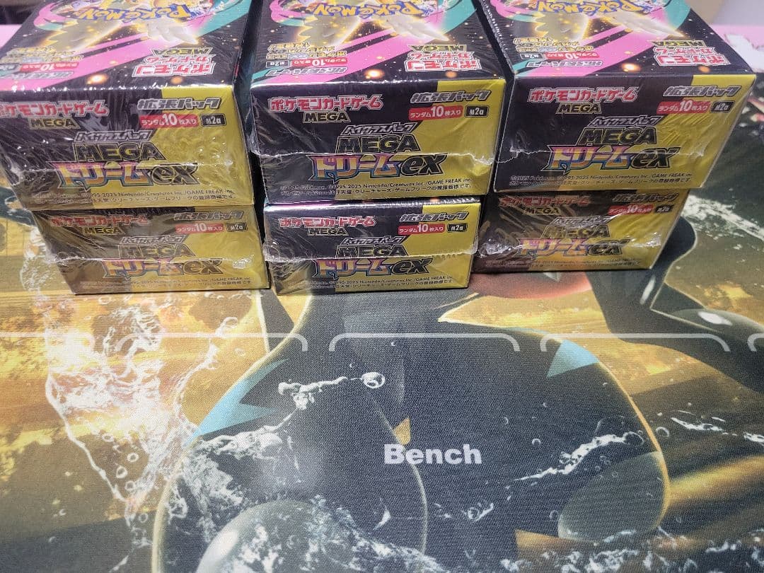 シュリンク付きbox メガドリーム6box ポケモンカードゲーム